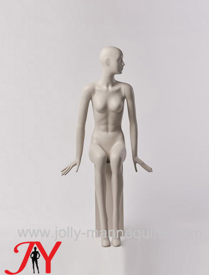 Jolly mannequins-store fixture display female sitting abstract head fashion ladies mannequin model Melody 119