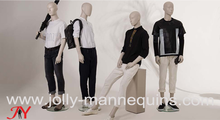 Jolly mannequins-luxury stylized male abstract mannequins collection Bieber