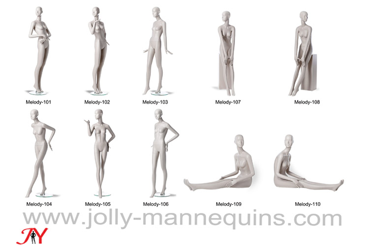 Jolly mannequins-2019 most popular female stylized mannequin Melody Collection-1